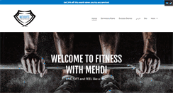 Desktop Screenshot of mehdifit.com